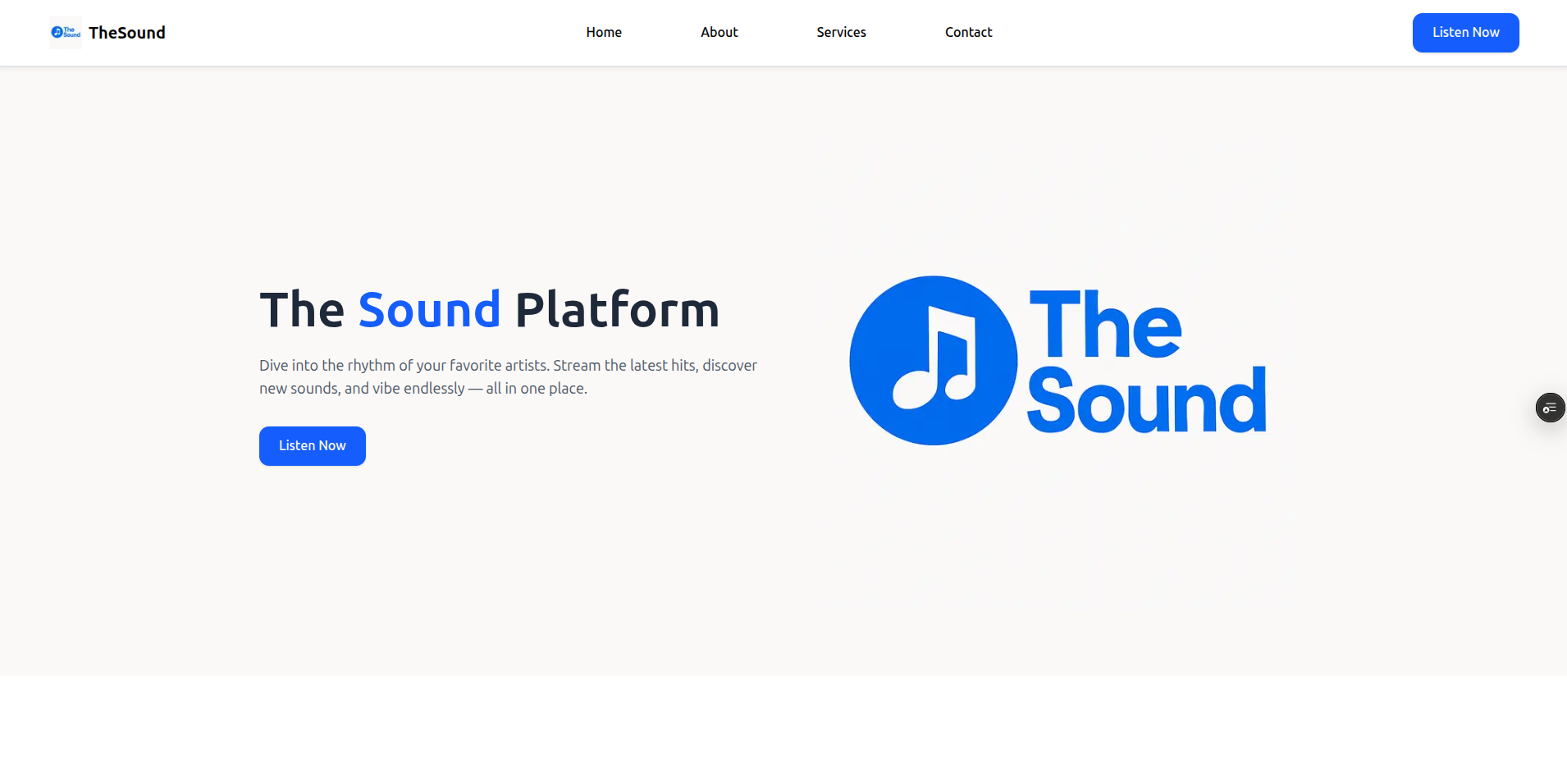 TheSound preview